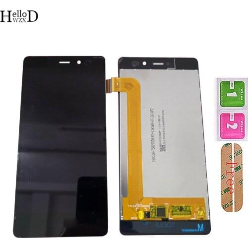 Mobile LCD Display For Wiko Tommy LCD Display + Touch Screen Digitizer Panel Assembly Repair Accessories Tools 3M Glue