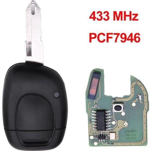 1 Button Remote Car Key Fob 433MHz Control Alarm Fob Car Styling Remote Car Key Fob Car Accessories