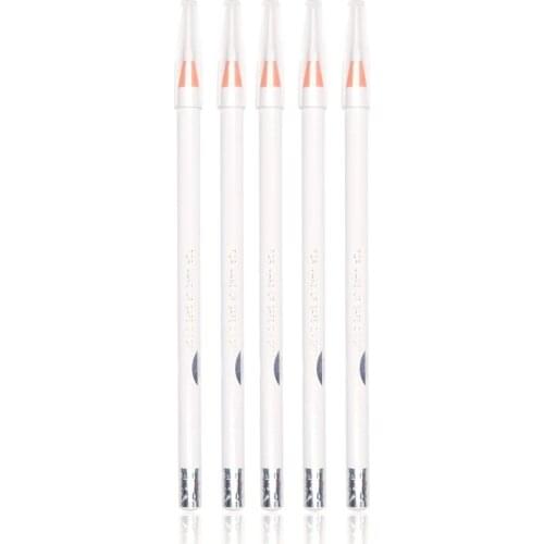 1pc Long Lasting Natural Eyebrow Pencil 1818 White Waterproof Durable Soft Colored Accessory