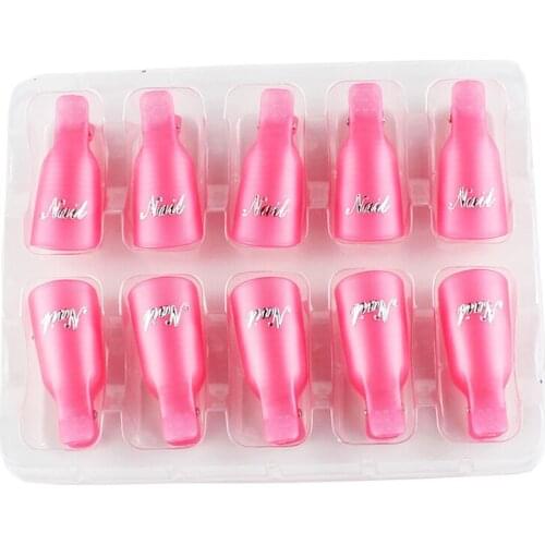 10Pcs/Set Nail Clips Unloading Special Nail Remover Set For Nail Removal Glue Finger Sleeve Nail Tool