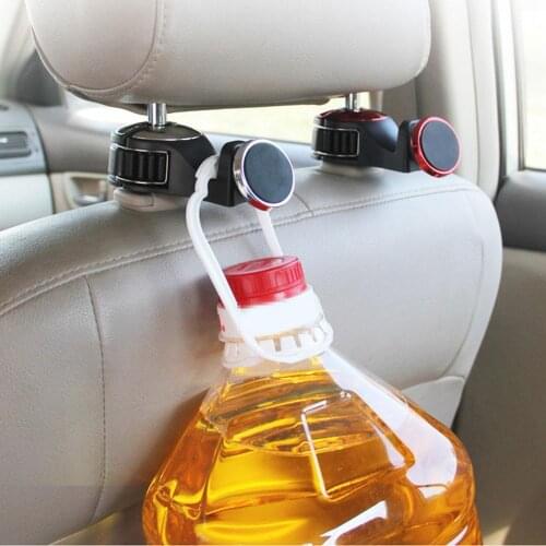 Car Seat Back Hook Phone Holder Multifunction Car Seat Back Headrest Hook Hanger Magnetic Mobile Phone Holder car accessories