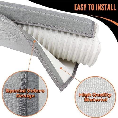Portable Air Conditioner Hose Cover Wrap insulated Ac Hose Sleeve exhaust hose heat insulation protection Dust cover for Home