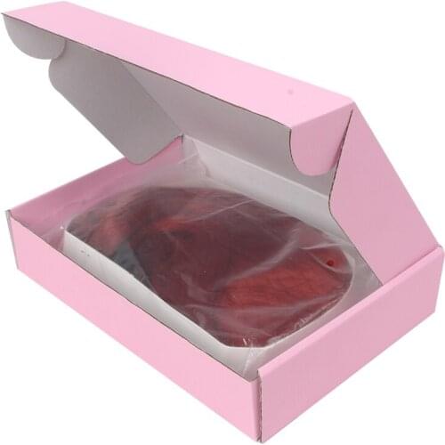 Custom Logo printed wig Box 30x20x6cm carton 3 layer corrugated paper box Gift packing Unique Decorations 10pc lot