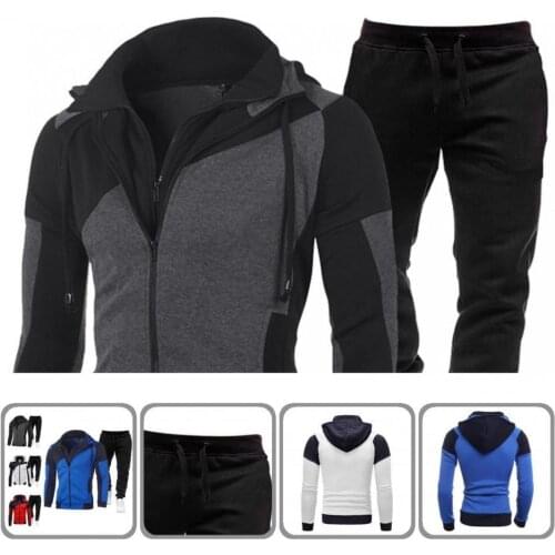 Outfit Fashion Long Sleeve Drawstring Warm Tracksuit Set Casual Sweatshirt Pants Set Thicken for Daily Wear