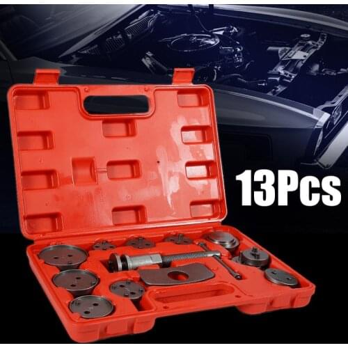 A Set Of 13 Pcs Disc Brake Caliper Wind Back Tool Kit For Disk Brake Brake Sub-cylinder Adjustment And Return Tool Set HWC