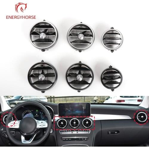 New Center Console Air Conditioning Ventilation Grille Air Outlet Frame Fit For Mercedes Benz W205 W253 GLC C Class 2058300201