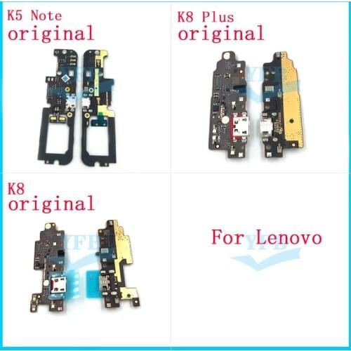 Original Port Charging Board For Lenovo K5 Note K8 Plus xt1902-2 USB Charging Dock Port Flex cable Repair Parts