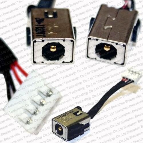 Genuine New DC Power Jack Socket Cable Wire Connector for HP mini 210 Mini 110 MINI 210-1000 210-1032SS 210-1055TU SERIES