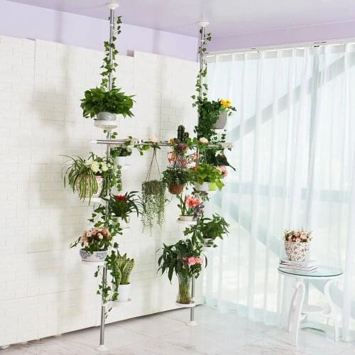 Plant Stand Garden Decor Planter Holder Flower Pot Shelf Rack Indoor Pot Storage Indoor Plant Organiser Stand DQ1607-3