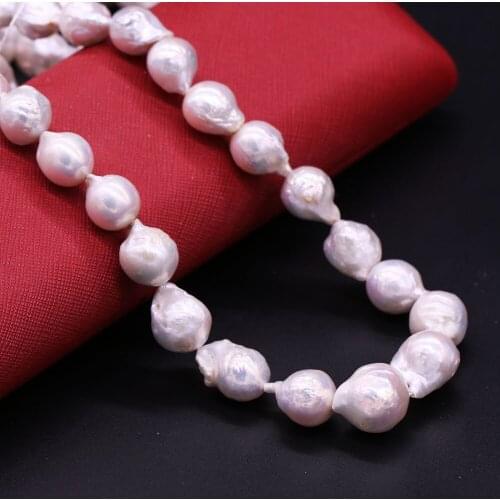 Freshwater Pearl For Jewelry Making Nucleated Pearls Loose Beads 12-13 MM DIY Necklace Bracelet Handiwork Sewing Craft Accessory