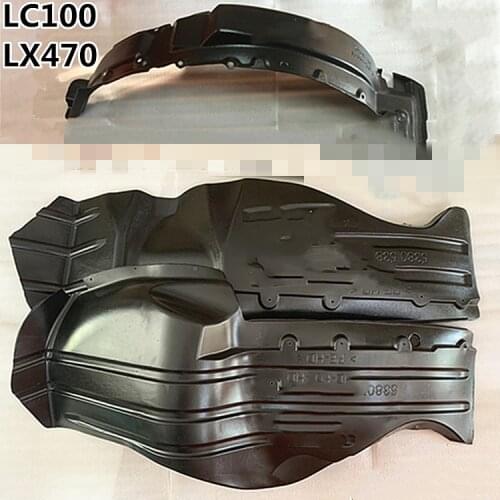 RQXR Car Acessories Rear Wheel Fender Mudguard for Toyota land cruiser LC100 FZJUZJ100 4500 4700 LX470 1998-2007