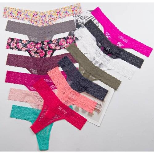 Sexy sheer lace Women lingerie high waist Thongs plus size G-string Underwear Panties Briefs Ladies T-back 1pcs/Lot