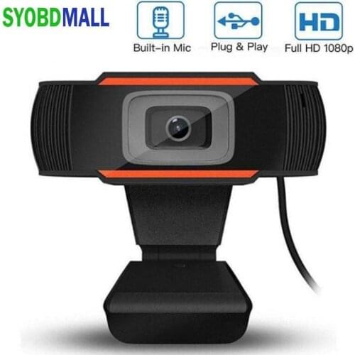 1080p/720p/480p Option PC Webcam Computer Webcam HD Live Camera Drive-free Built-in Microphone Desktop Computer External Camera