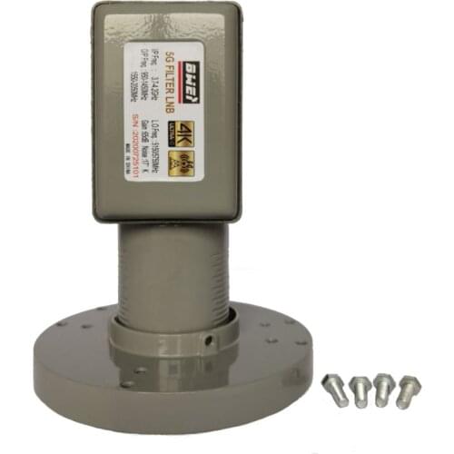 High Gain C band Quad Two Dual 2 output Exit LNB for Smart TV Digital Satellite Antenna satellite finder singal Outdoor Lnbf