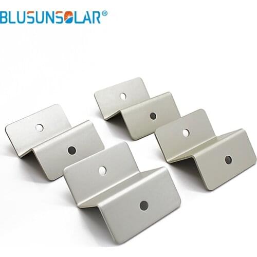 10 Sets / Lot High Quality Z-type Aluminum Solar Panel Roof Mounting Bracket For Carvan Roof Bracket Kits -ZJ0216 Solar