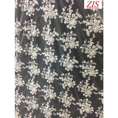 1Y/Lot Fashion quanlity 120CM black sequins lace for women dress decoration DIY dresses scarf fabric free shipping