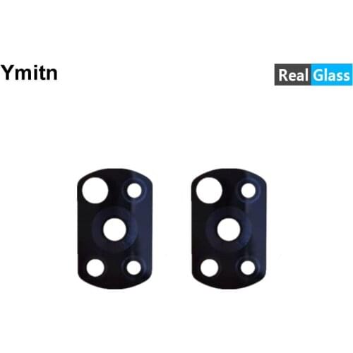 2Pcs New Ymitn Housing Back Rear Camera Glass Lens With Adhesive For Xiaomi Poco X3