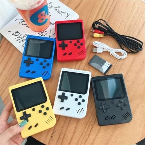 2021 Original Retro Portable Mini Handheld Video Game Console 8-Bit 3.0 Inch Color LCD Kids Color Game Player Built-in 400 games