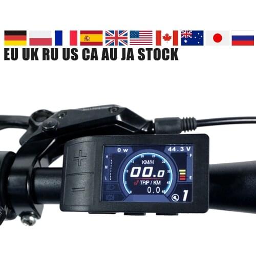 500C Mini Color Display For Bafang Mid Crank Motor Conversion Kit BBS01 BBS02 BBSHD eBike Speedometer Controller