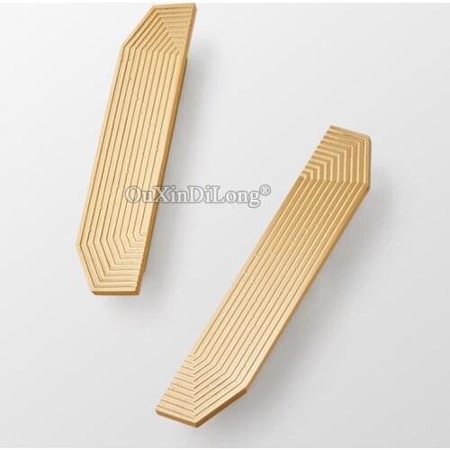 High Quality 8PCS European Solid Brass Cabinet Door Handles Cupboard Wardrobe Drawer Kitchen TV Cabinet Pulls Handles & Knobs