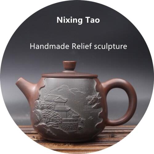 330ml Nixing teapot tea pot filter Teapot Beauties handmade nixing clay customized gifts authentic Rong Tian Teapot theiere