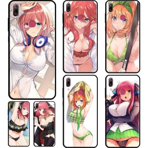 Nino Yotsuba Nakano Quintuplets For Huawei Y5 Y3 Y6 Y7 2017 2018 Y9 Prime 2019 Nova 5T 2 3 i Y5P Y6P Y7A 2020 Phone Case
