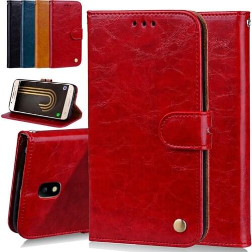 Phone Case For Samsung Galaxy J530 J5 2017 For EU Version Wallet Leather Stand Design Mobile Phone Cover For Samsung J530F Cases