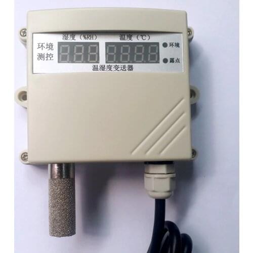 RS485 Temperature and Humidity Transmitter MODBUS Temperature and Humidity Sensor Dew Point Temperature SHT30/31 High Temperatur