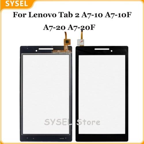 For Lenovo TAB 2 A7-10 A7-10F A7-20 A7-20F Touch Screen Digitizer Panel Glass Sensor with Free Tools