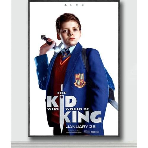 NJ182 The Kid Who Would Be King Movie 4 Silk Posters and Prints wall art Art Poster Home Decor