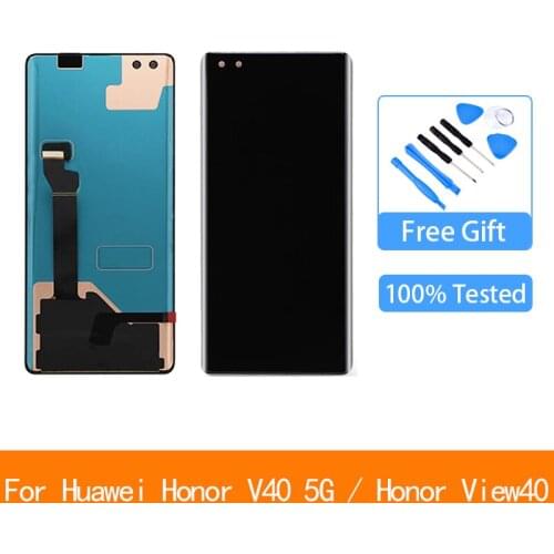 Original AMOLED 6.72" For Huawei Honor V40 5G / Honor View40 LCD Display Touch Screen Digitizer Assembly Replacement