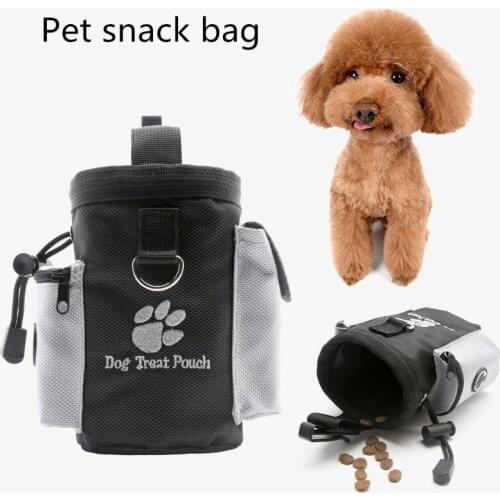 Pet Dog Training Bag Pet Food Container Puppy Snack Reward Waist Bag Portable Treat Snack Bait Dog Obedience Agility Outdor Feed