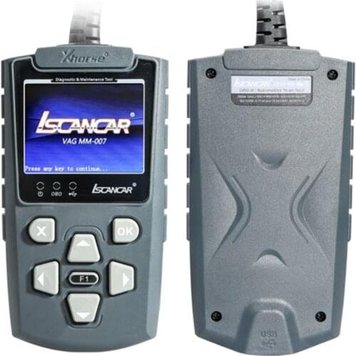 Xhorse Iscancar VAG-MM007 Diagnostic and Maintenance Support Offline Refresh for V-WA-udi, S-kodaSeat & MQB Mileage Correct