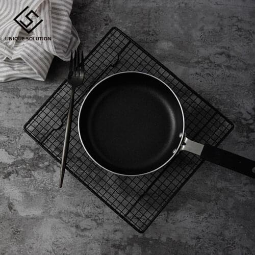 Black Grid Baking Tray Stand Biscuit Cookie Pie Bread Cake Rack Cooling Rack Shoot Accessories Props Photography for Food Photo