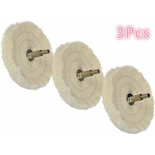 3PCS Polishing Disc For Polisher And Electric Screwdriver For Wheel Polishing car gadget car polisher