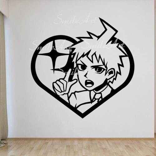 Drop Shipping Danganronpa Decorative Sticker Waterproof Home Decor For Home Decor Living Room Bedroom Decal Creative Stickers