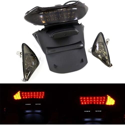 LED Rear Tail Brake Light Turn Signal Integrated Fit For T-MAX Tmax 500 TMAX500 XP500 2001-2007 2002 2003 2004 2005 2006