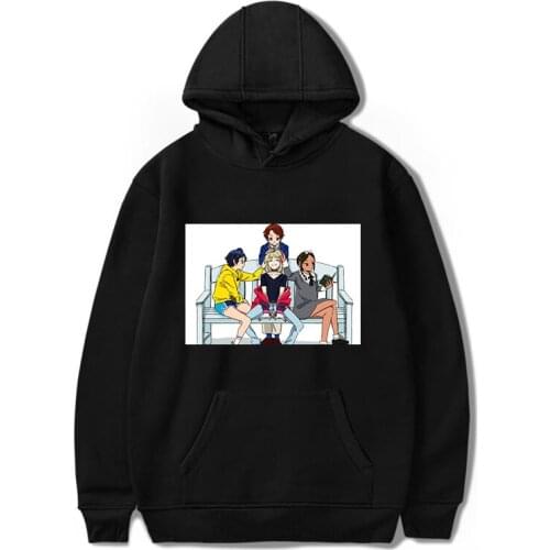 Wonder Egg Priority Hoodie Ai Kawaii Aesthetic Fashion Pocket leisure Paragraph Loose Anime Carton Cute Casual Print Sweatshirts