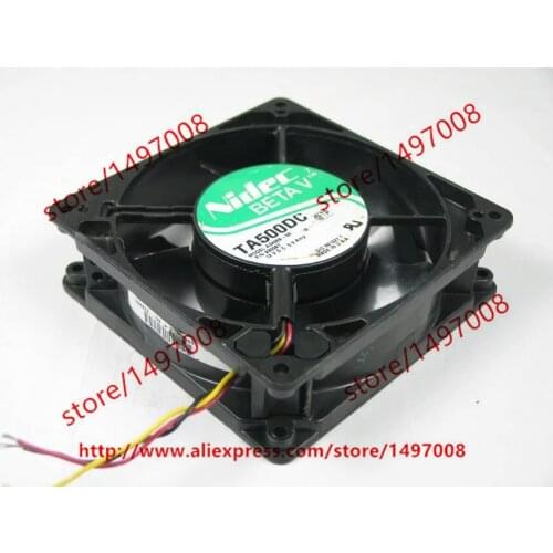 Nidec A34359-58 DC 12V 0.98A 3-wire 127x127x38mm Server Cooling Fan