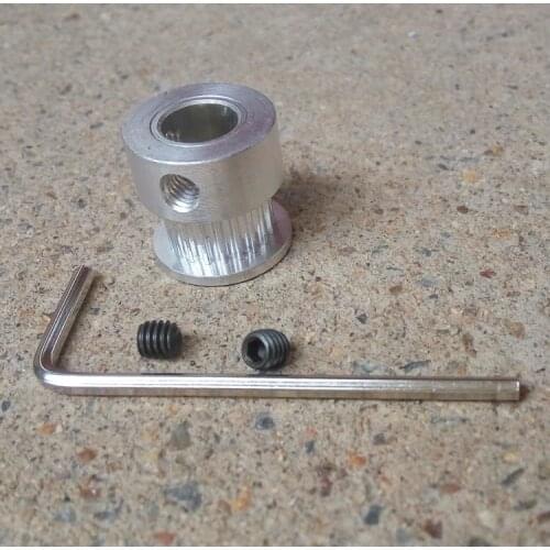 1 piece 20 teeth bore 5mm 8mm GT2 Timing Pulley fit width 6mm of 2GT timing Belt high quality CNC machine 3D printer