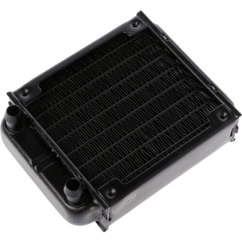 80mm Aluminum Computer Radiator Water Cooling Cooler For CPU GPU VGA Heatsink