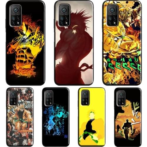 JoJos Bizarre DIO Manga For Xiaomi Mi 11 Ultra Note 10 Lite Mi 9T 10T Pro A3 Coque For POCO X3 Pro M3 F1 F3 Case