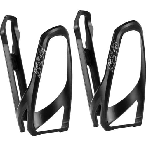 2pcs MTB Bike Road Bike Bottle Cage Fiberglass Cycling Bicycle Water Bottle Cage Bottle Holder Universal for Mountain Biycycle