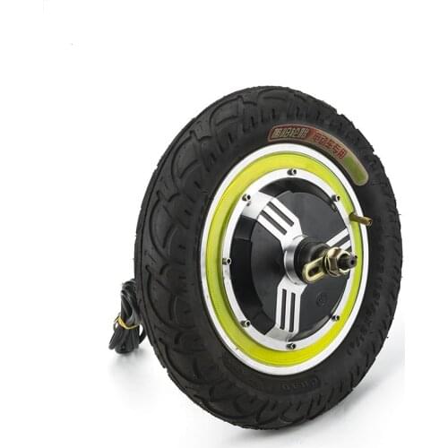 Rear Front Wheel 12inches Engine Wheel 350W Electric Brushless Gearless Hub Motor Electric Scooter Bicycle Ebike Conversion Kit