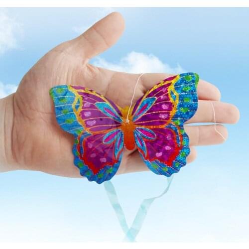 Colorful Pocket Kite Fun Sports Software Kite Flying Kids Kite Toy Kids Novelty Easy For Children Outdoor Interesting Toys T7C2