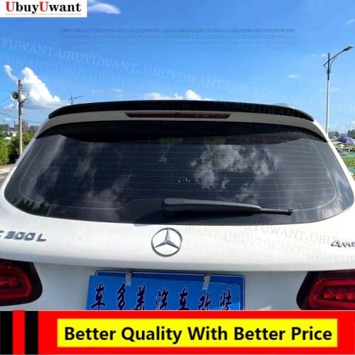 New Real Carbon Fiber High Kick Car Rear Trunk SPOILER Wing Lip FOR Benz W253 GLC 200 GLC300 CARBON FIBER SPOILER 2015 - 2021