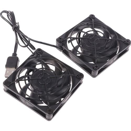 Cooling Fan USB Power Supply Router Radiator for ASUS RT-AC68U/AC86U/AC87U/R8000