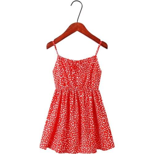 Girl Dress Summer 100% Cotton Floarl Print Princess Dresses For Little Girls Toddler Party Dress Kids Clothes Beachwear Vacation