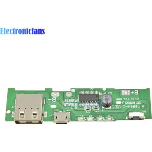 Step Up Boost Module 5V 1A Power Bank Charger Board Charging Circuit PCB Board Power Supply For Mobile Phone 18650 Battery DIY