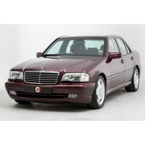 Fog lamps lights For mercedes w202 C-CLASS Real Cre-e Chip front rear turn light stop brake Lamp Canbus car accessories 2pc